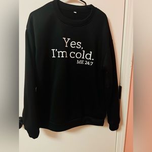 Brand new, never worn. Size L.